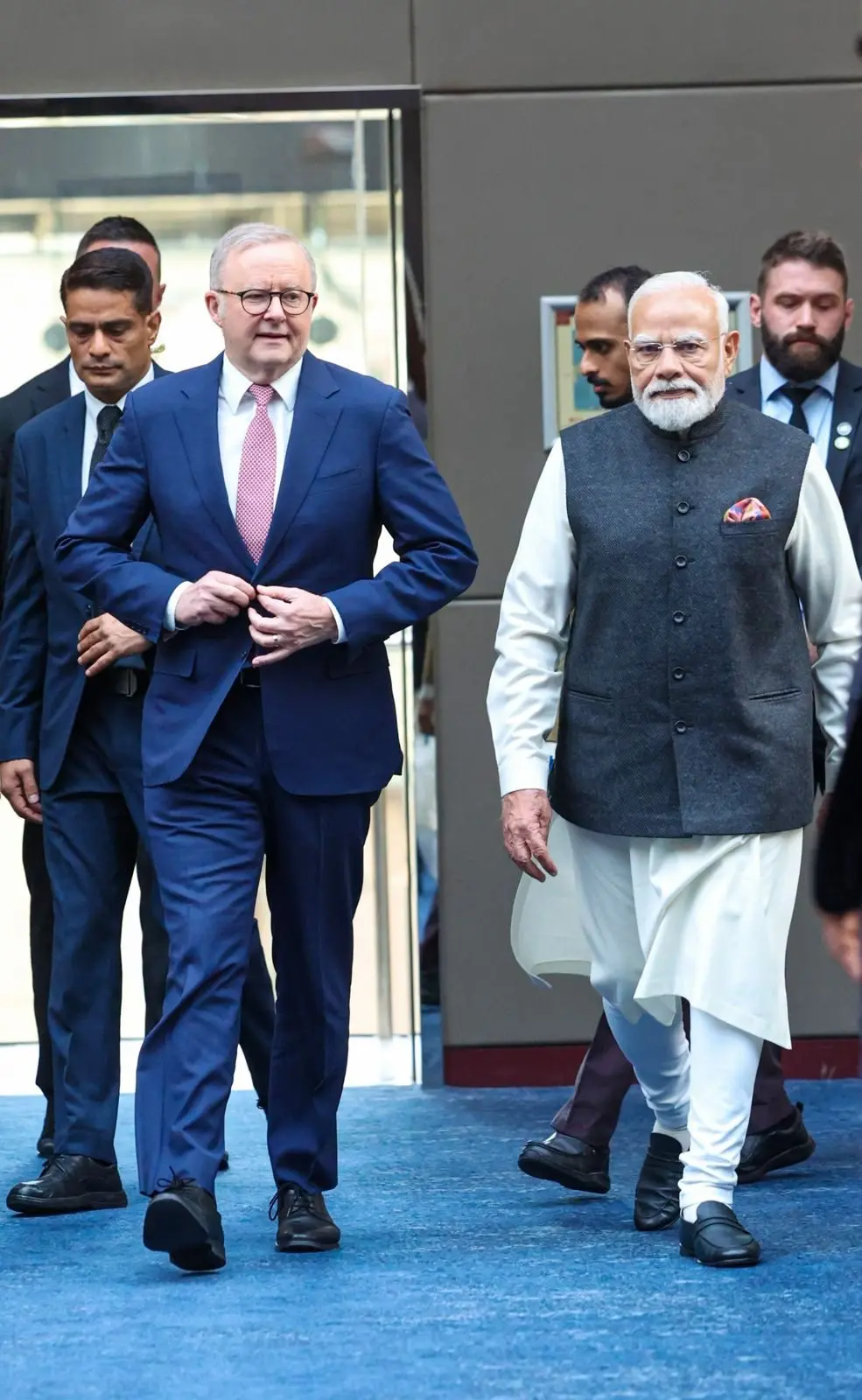 Invoking cricket connect, PM Modi hails 'Test match' depth with Australia