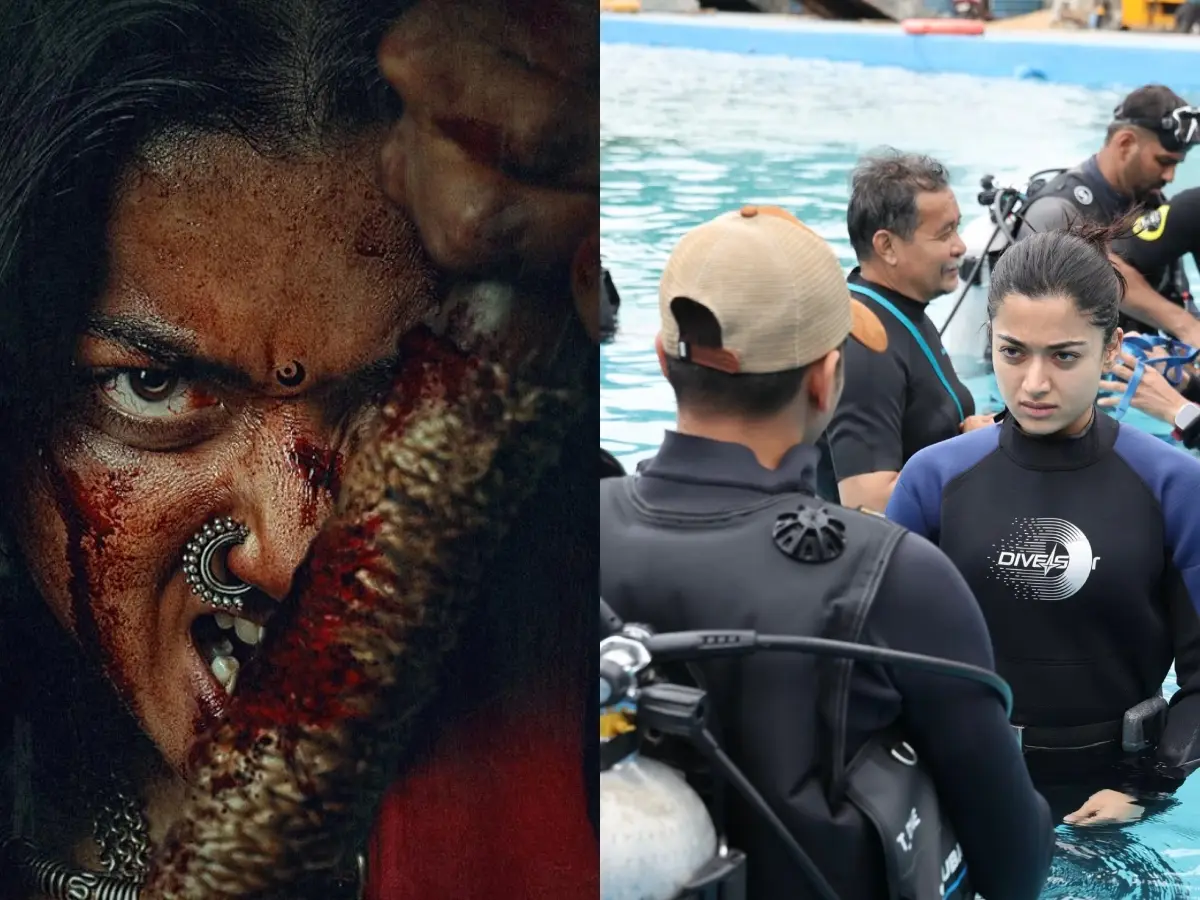 Mysaa: Rashmika Mandanna wraps a key underwater action sequence