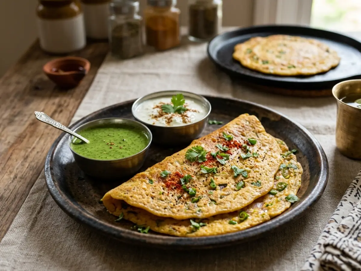 Moong Dal Chilla