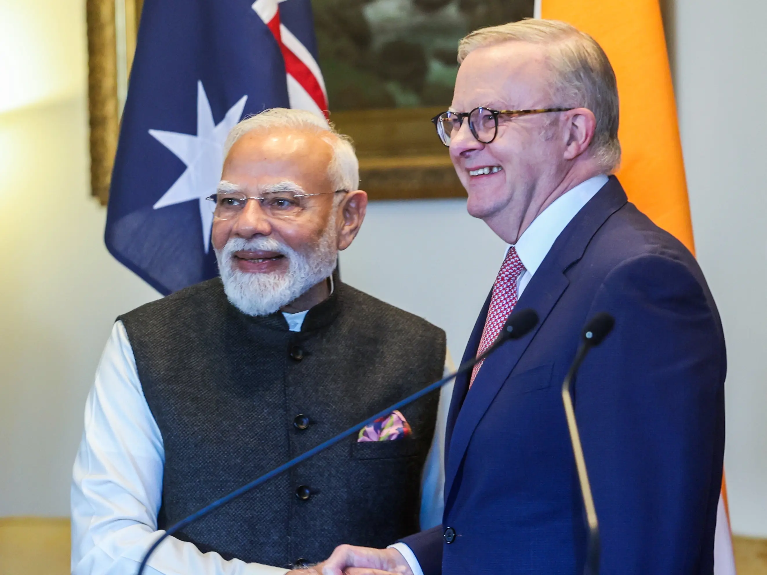 Social media ban for teens on the cards? PM Modi praises Australia's under-16 ban, says 'we're taking lessons from you' Social media ban for teens on the cards? PM Modi praises Australia's under-16 ban, says 'we're taking lessons from you'
