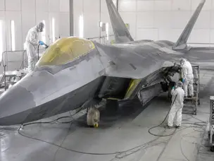 Why repainting an F-22 costs more than a luxury house