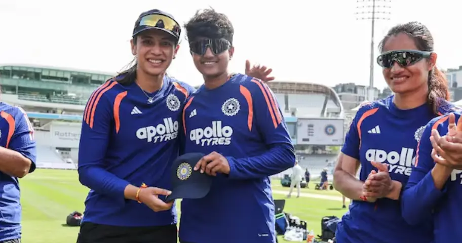 IND-W vs ENG-W: Shree Charani earns maiden Test cap at Lord's after T20 World Cup heroics