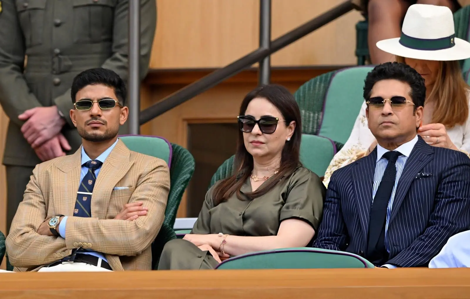 Viral pic! Shubman Gill's Wimbledon Royal Box appearance with Sachin Tendulkar takes internet by storm