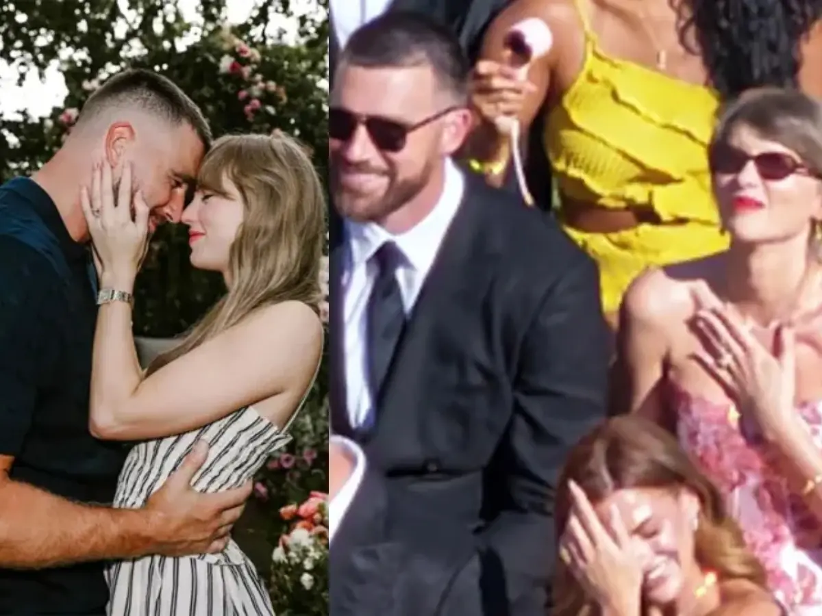 Taylor Swift and Travis Kelce attend JuJu Smith-Schuster's wedding after their own star-studded nuptials