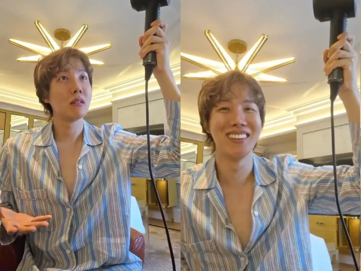 BTS' J-Hope sparks meme frenzy after striking Statue of Liberty pose during live broadcast