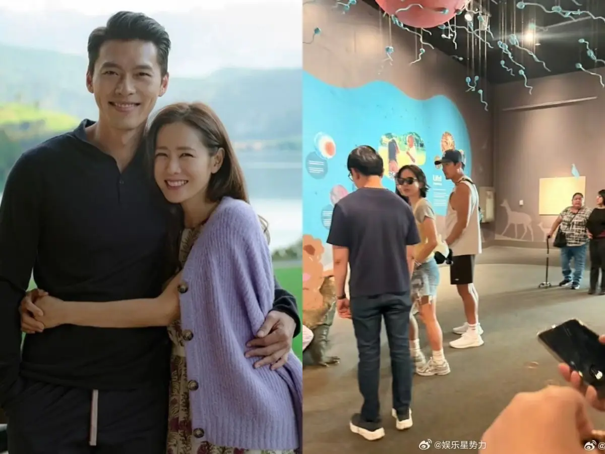 Crash Landing On You couple Hyun Bin and Son Ye Jin enjoy rare family outing in Los Angeles