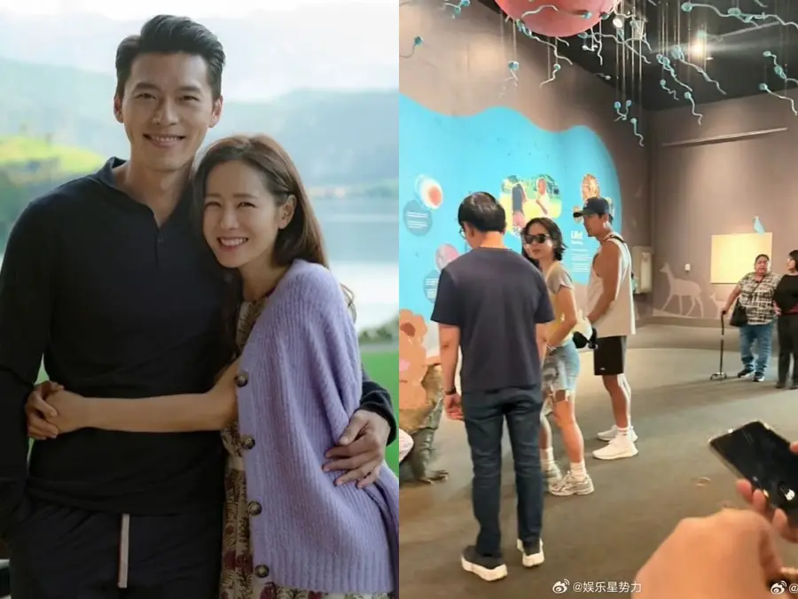 Crash Landing On You couple Hyun Bin and Son Ye Jin enjoy rare family outing in Los Angeles