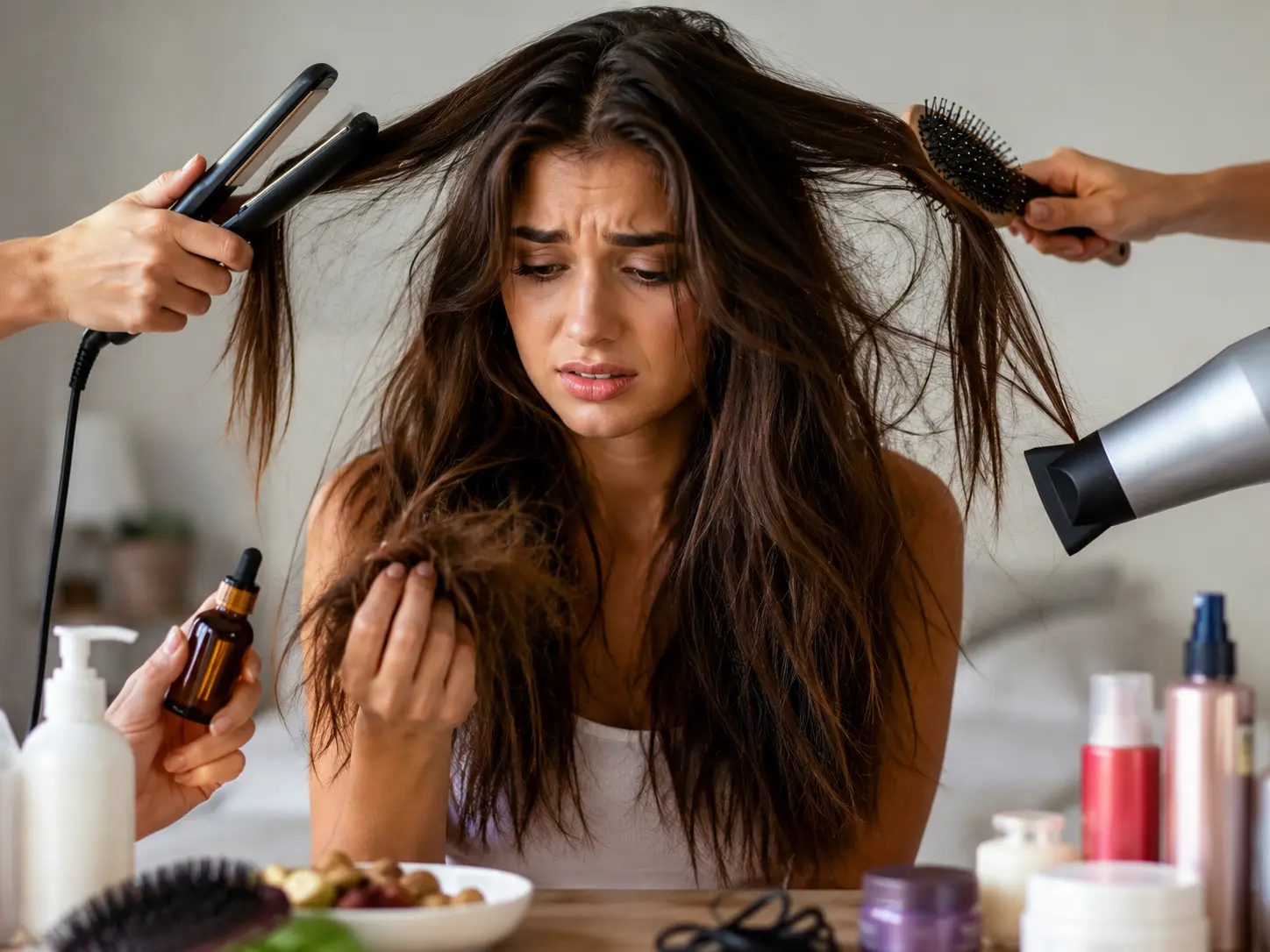 Daily mistakes that could be making your hair weaker
