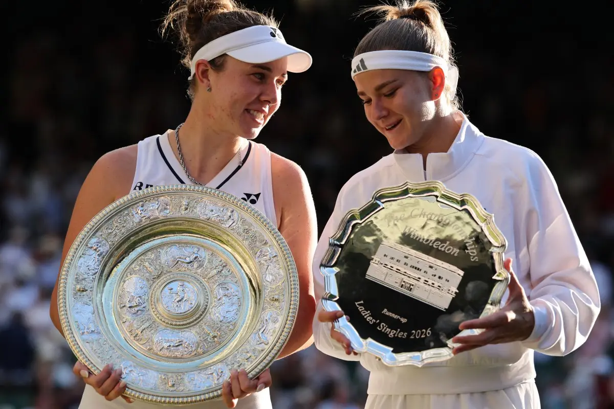 Wimbledon 2026: Karolina Muchova's 'ex-friend' joke steals the show after final heartbreak