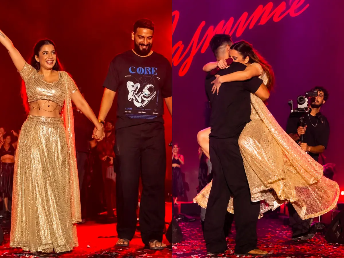 Dhurandhar singer Jasmine Sandlas introduces fiancé during Delhi concert | Watch