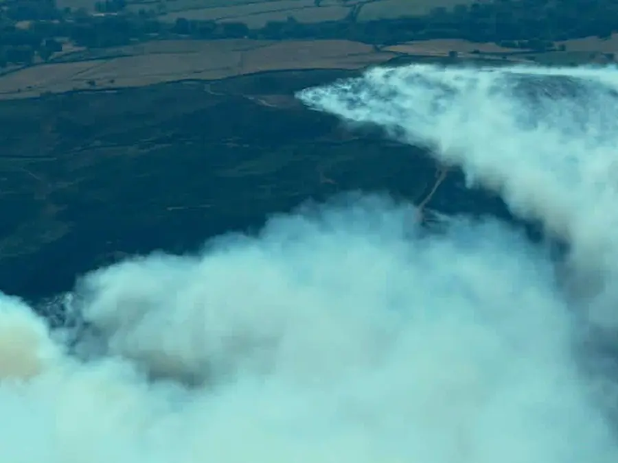 North Wales wildfire spreads as UK faces exceptional wildfire risk amid heatwave