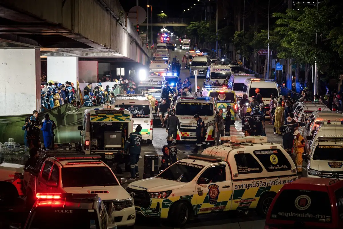 At least 27 dead after massive fire engulfs Bangkok's Na Ladprao bar, several injured