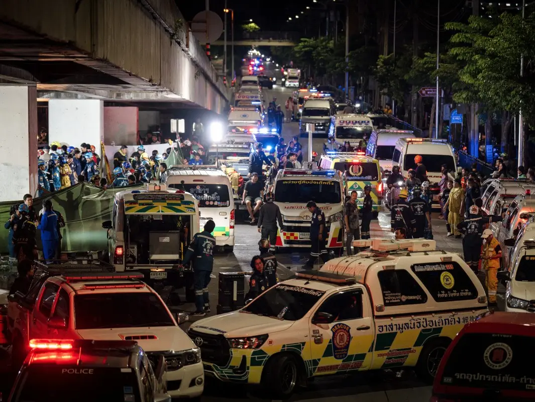 At least 27 dead after massive fire engulfs Bangkok's Na Ladprao bar, several injured