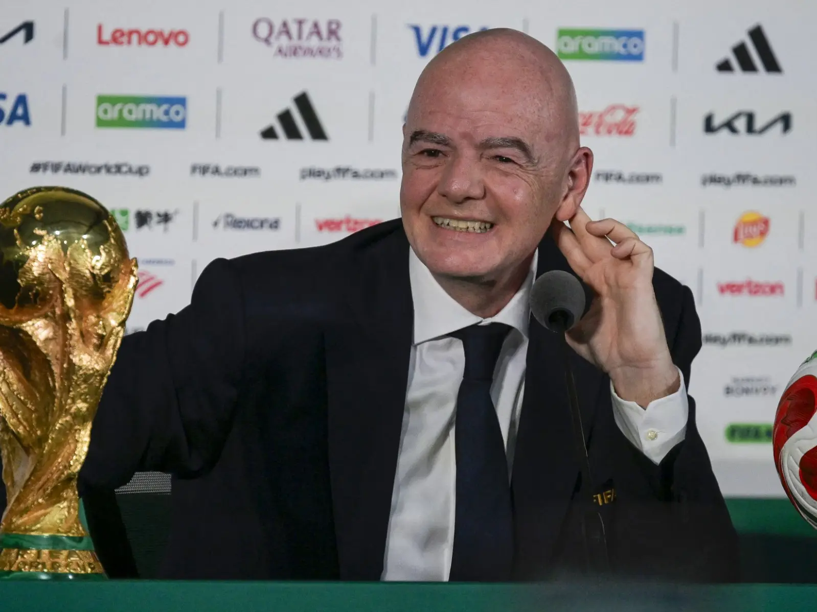 Why FIFA President Gianni Infantino appears so often during World Cup broadcasts Why FIFA President Gianni Infantino appears so often during World Cup broadcasts