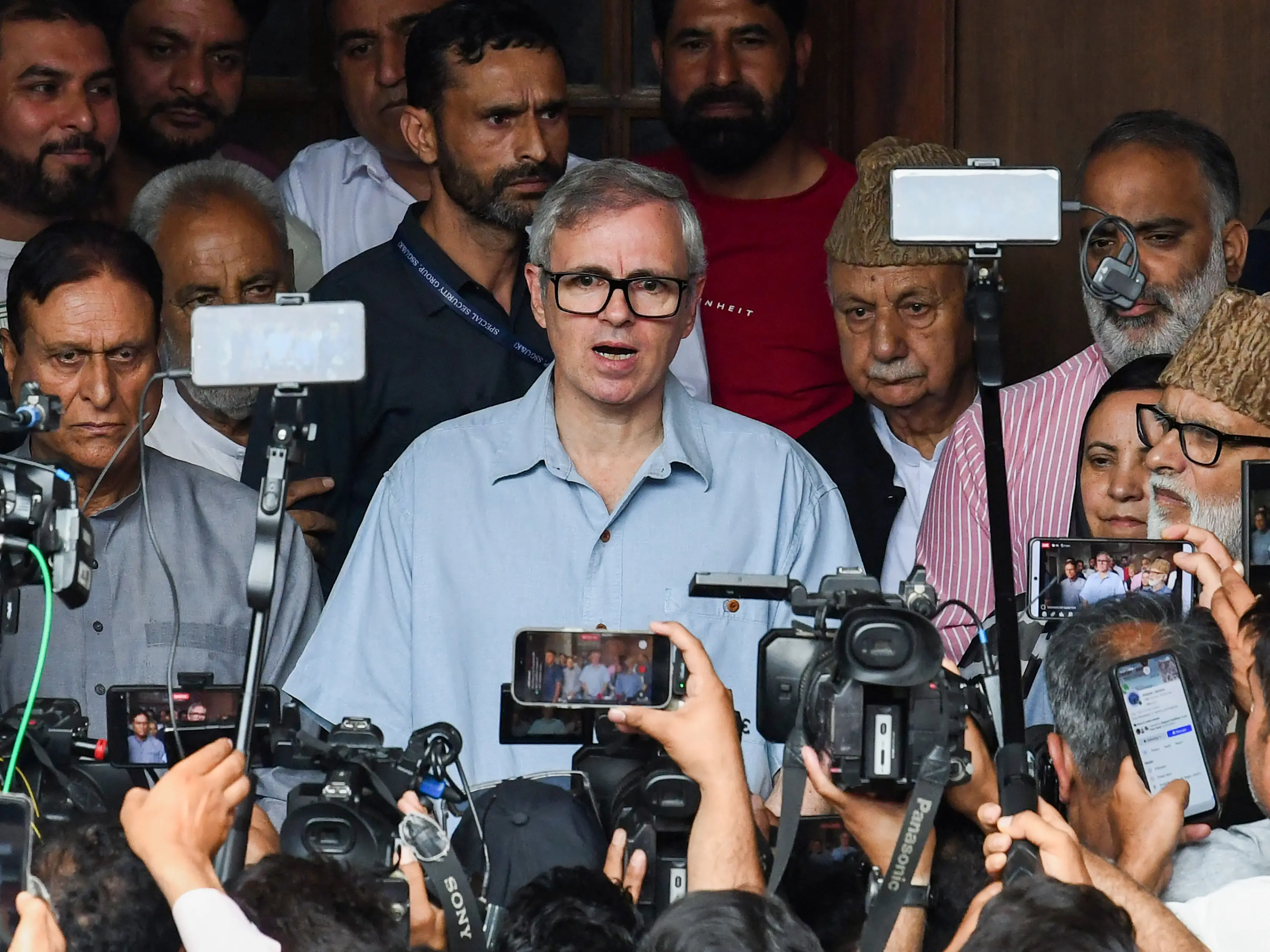 Political war between BJP and NC escalates over Omar Abdullah's comments Political war between BJP and NC escalates over Omar Abdullah's comments