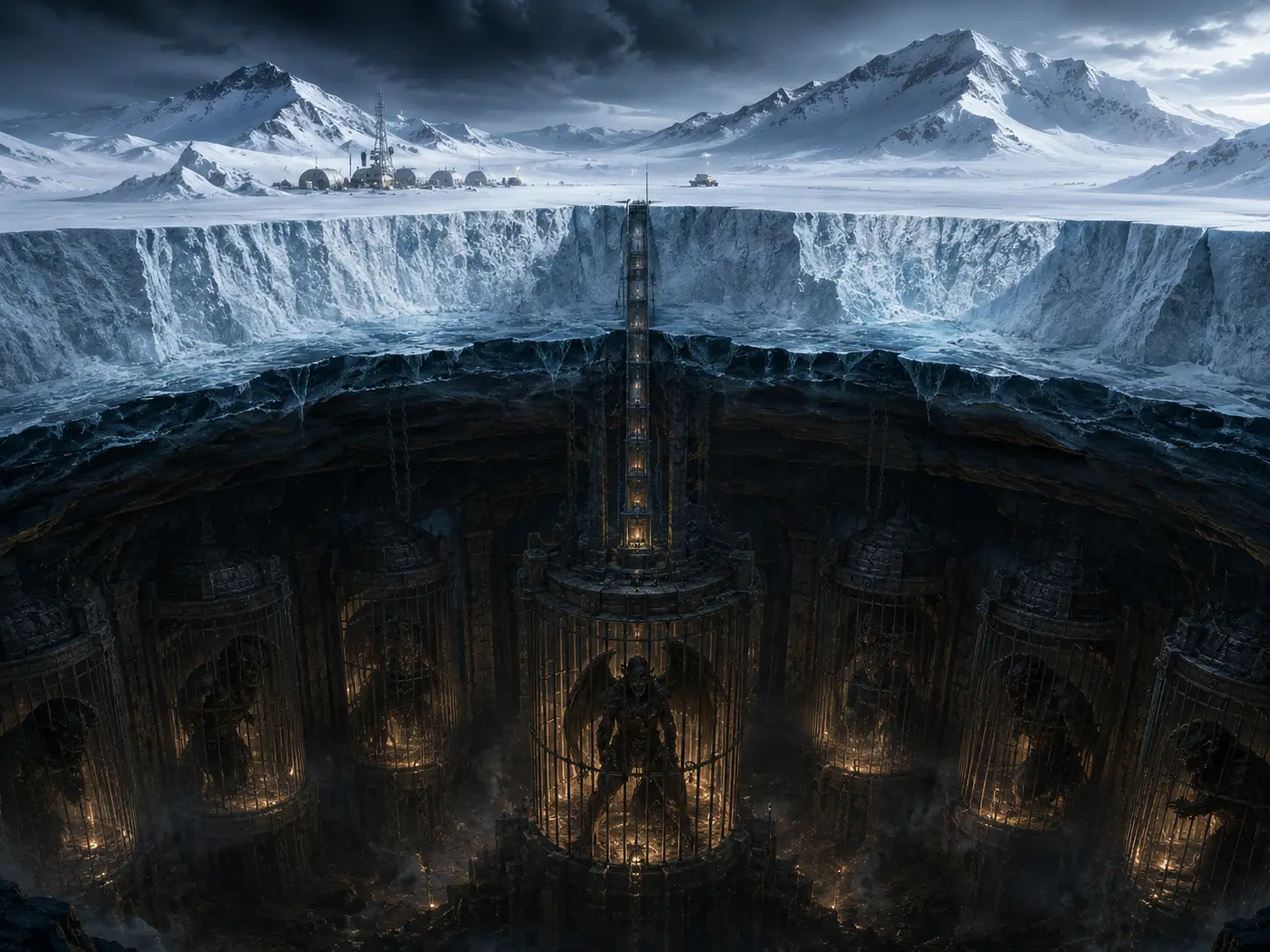 Is a prison for fallen angels hidden beneath Antarctica? Why the Book of Enoch theory is going viral
