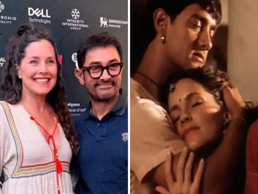 Elizabeth and Bhuvan reunite! Rachel Shelly joins Aamir Khan to celebrate 25 years of Lagaan at London Indian Film Festival