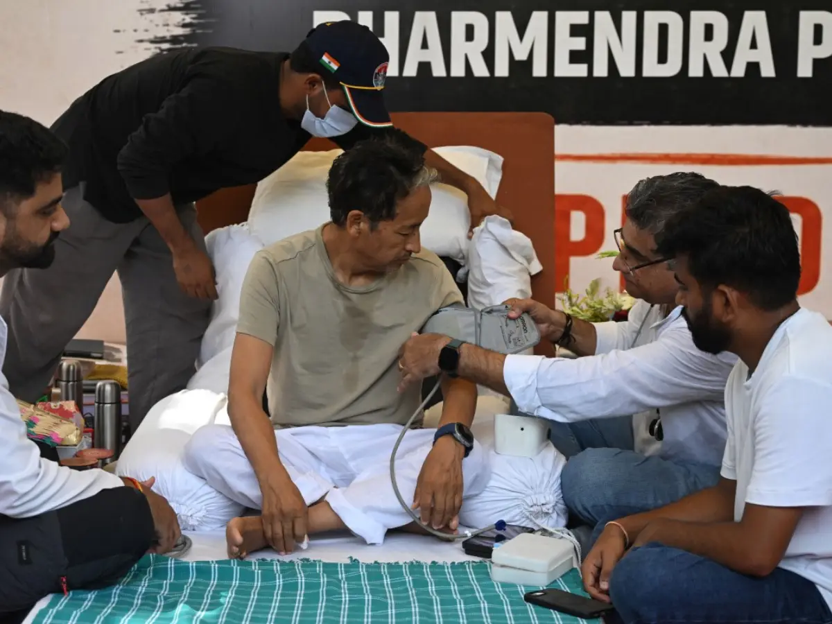 Delhi High Court grants approval for Sonam Wangchuk to be moved to Medanta Hospital Delhi High Court grants approval for Sonam Wangchuk to be moved to Medanta Hospital