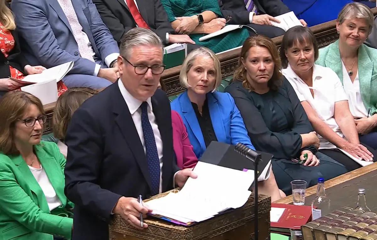 'This is the end of my political journey': Keir Starmer delivers emotional goodbye speech