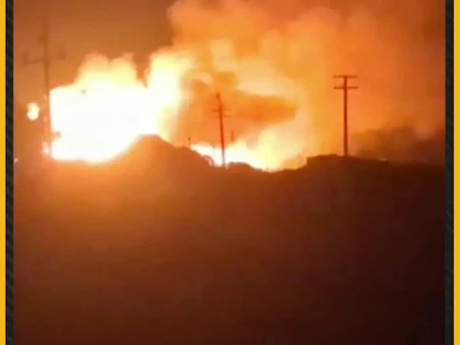 Tamil Nadu Fire: Massive fire erupts at Karur municipal garbage dump, thick smoke engulfs area