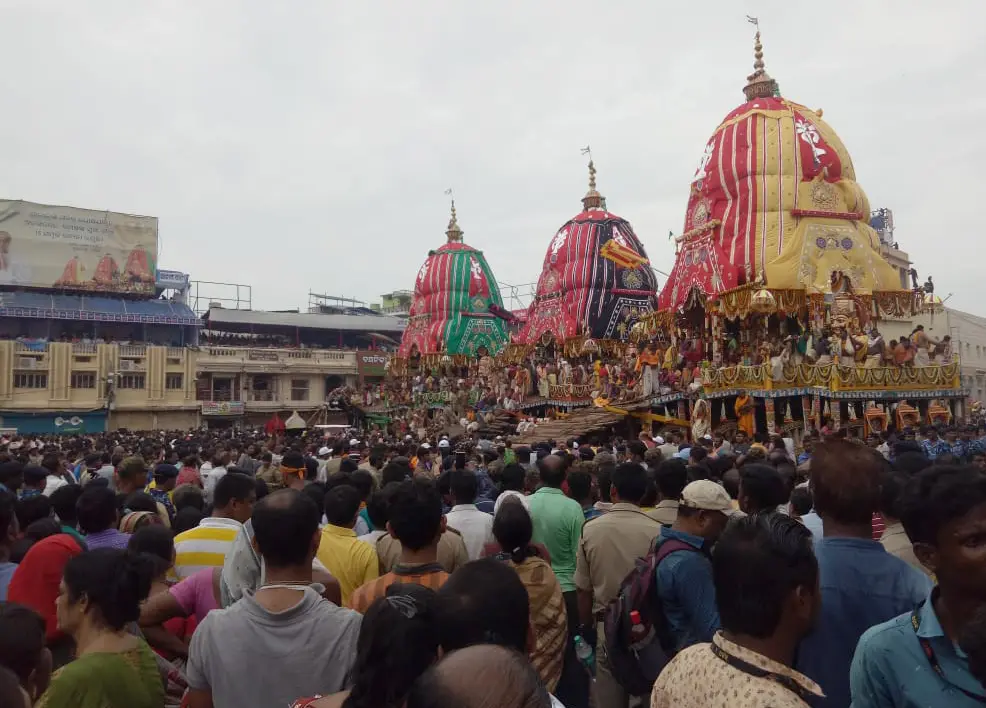 Jagannath Puri Rath Yatra begins amid IMD's forecast for heavy rain