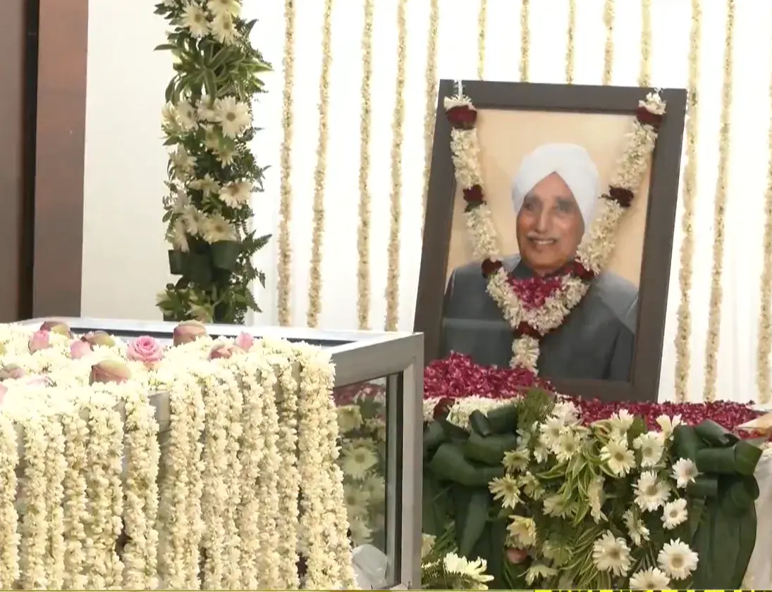 Nand Kishore Goenka cremated at Agroha Dham; family, political leaders gather to pay tribute