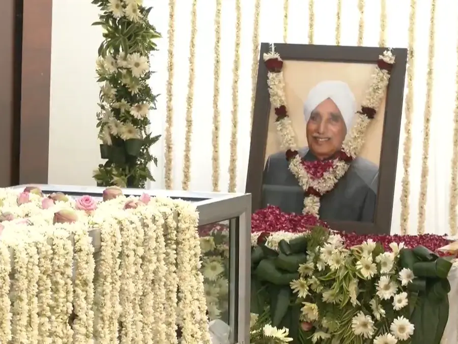 Nand Kishore Goenka cremated at Agroha Dham; family, political leaders gather to pay tribute