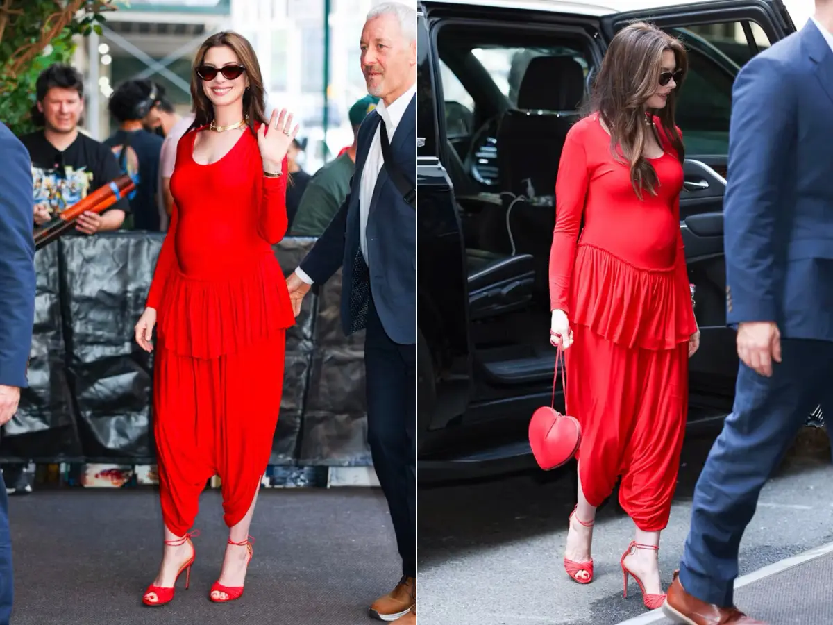 Viral red jumpsuit