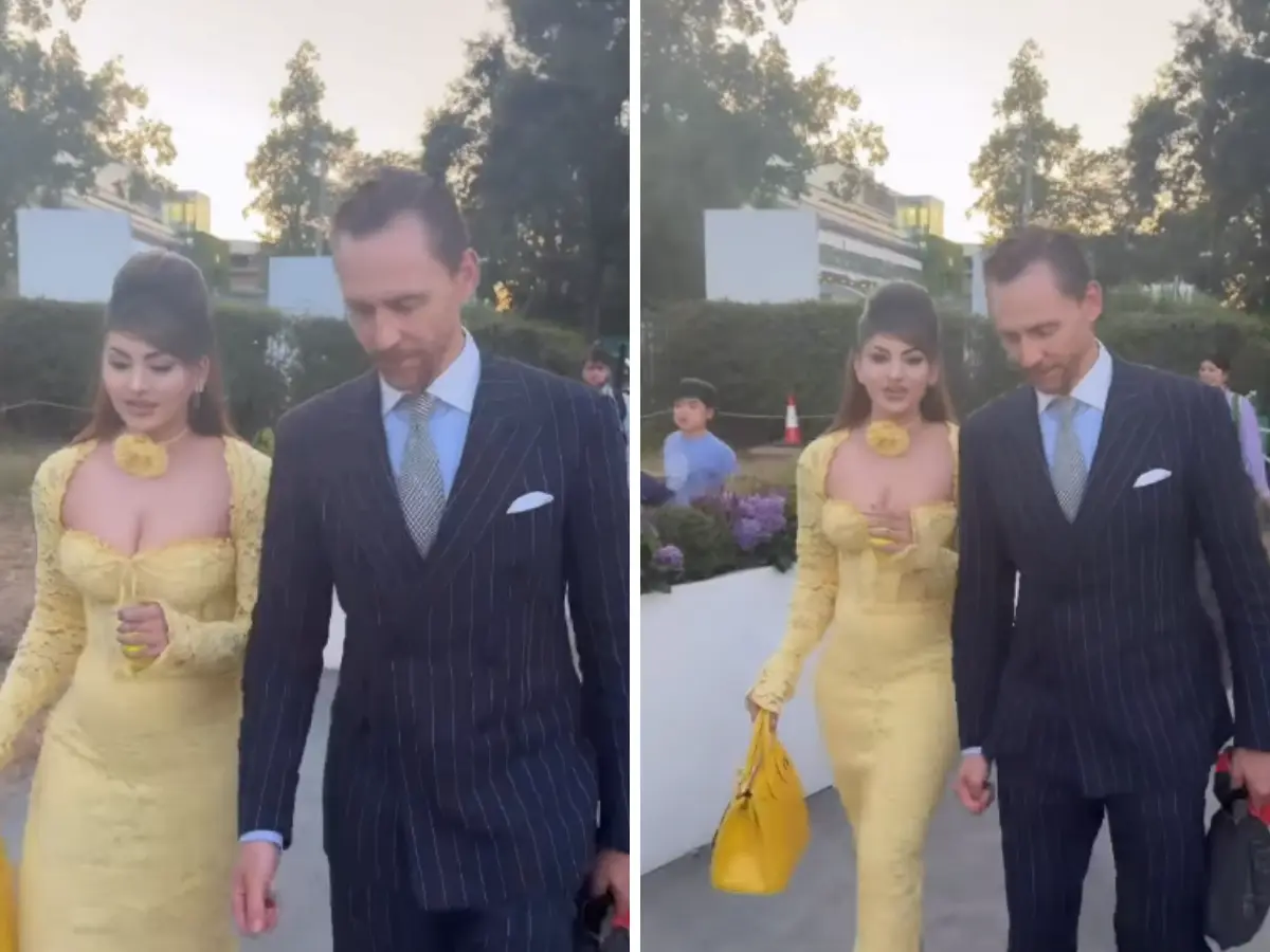 Urvashi Rautela meets 'Loki' Tom Hiddleston at Wimbledon; Internet explodes with Avengers Doomsday memes