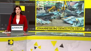 Mayor Morero carries out demolition drive in Johannesburg despite court order