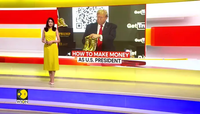 Sell bibles, sneakers, truth social posts: How to make money as an American president