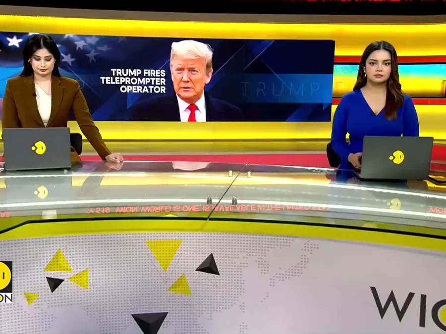 Trump suspends teleprompter operator over Kalshi betting allegations, White house says