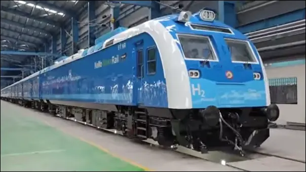 Zero emissions, pure water: Inside India’s first hydrogen train flagged off by PM Modi