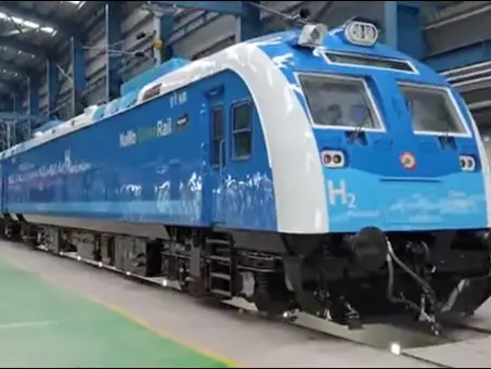 Zero emissions, pure water: Inside India’s first hydrogen train flagged off by PM Modi Zero emissions, pure water: Inside India’s first hydrogen train flagged off by PM Modi