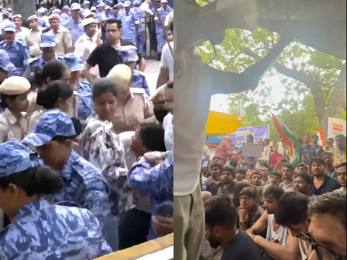 Dipke claims to have been 'beaten up, detained' as Delhi police forcibly remove protestors from Jantar Mantar | VIDEO
