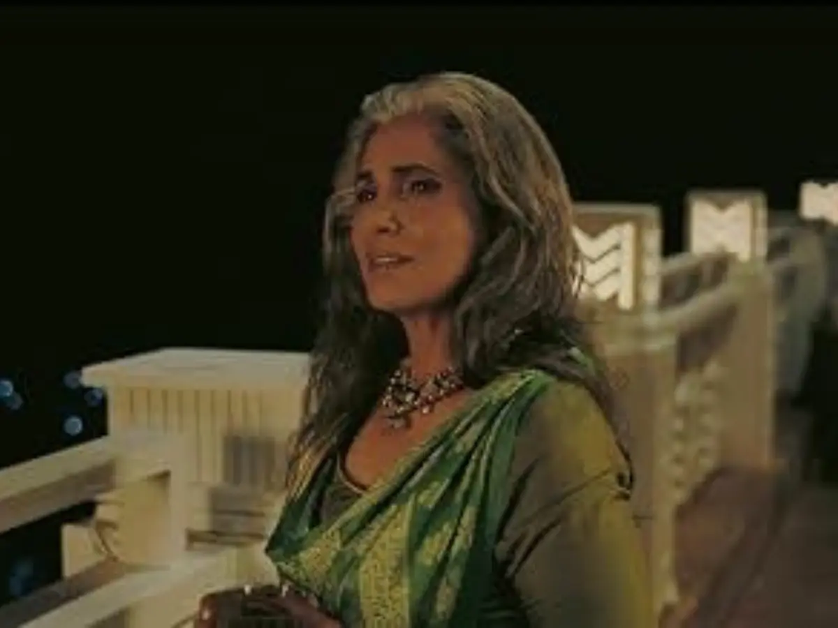 Indian actor Dimple Kapadia in Tenet