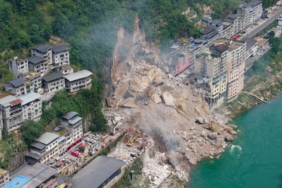 Landslide hits China’s Chongqing: 8 killed, 34 missing as multiple buildings collapse