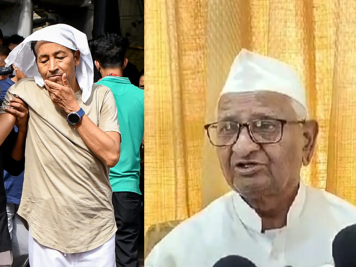 'What is wrong...': Anna Hazare breaks silence on Sonam Wangchuk's protest, makes an appeal to Centre