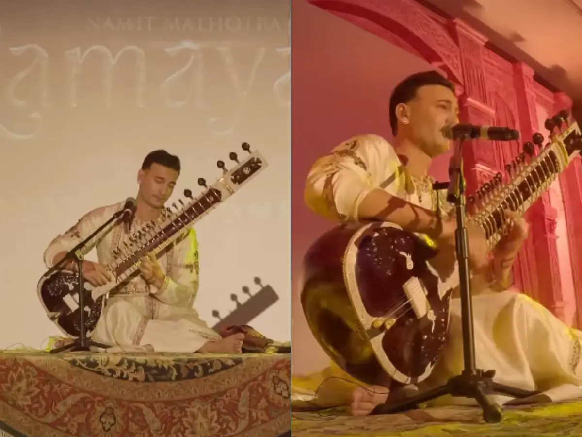 Rishab Rikhiram Sharma joins Ramayana soundtrack; delivers an unforgettable performance at trailer launch Rishab Rikhiram Sharma joins Ramayana soundtrack; delivers an unforgettable performance at trailer launch