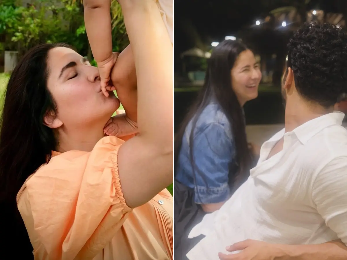Katrina Kaif’s first birthday as a mom! Actress drops adorable photos with Vicky Kaushal and Vihaan