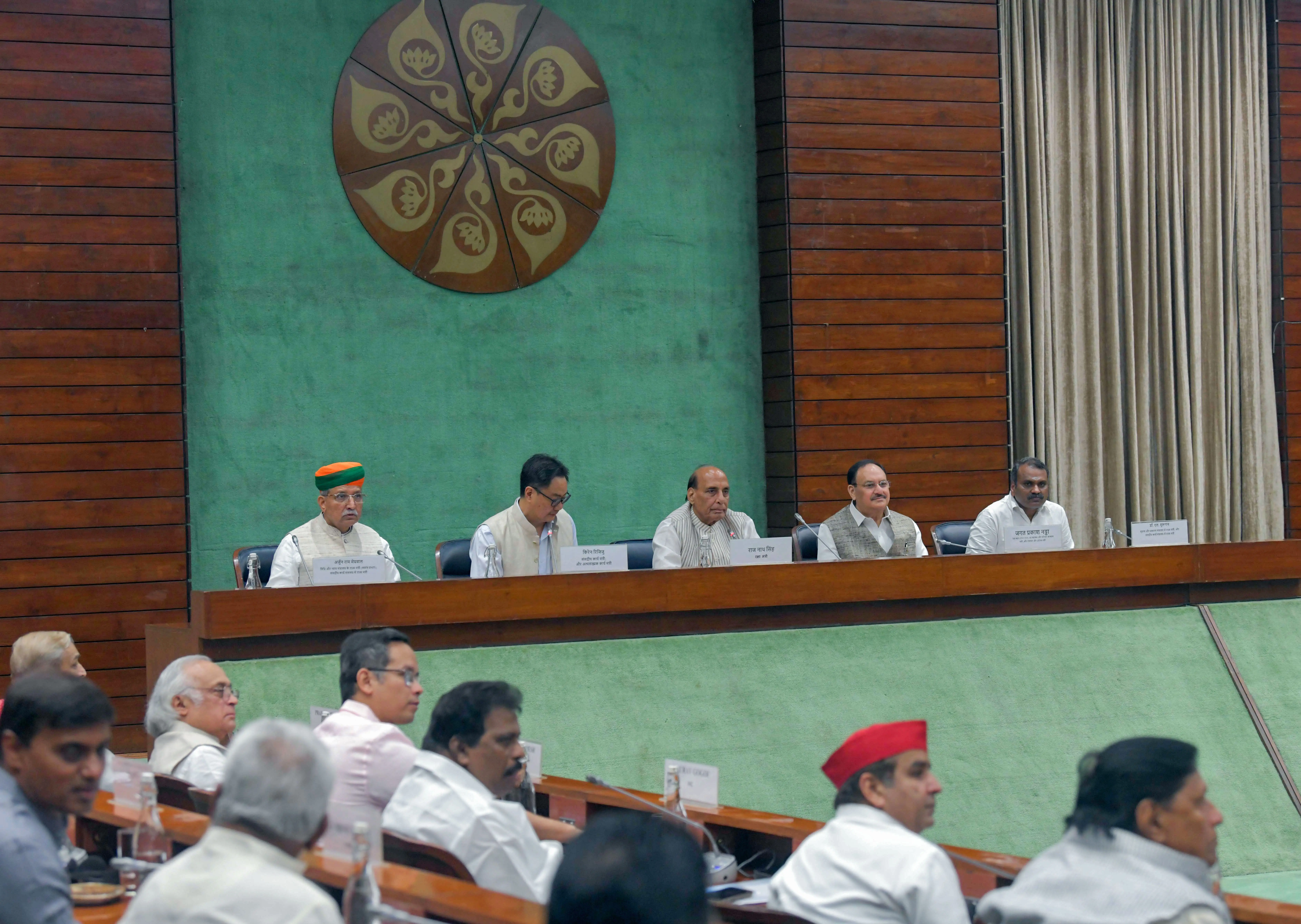 All-party meeting: Opposition walks out as DMK signals support for NDA's Delimitation Bill