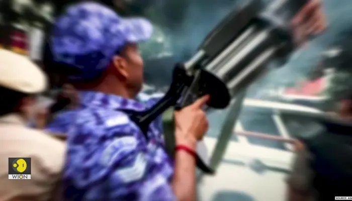 Chaos at CJP protests in New Delhi