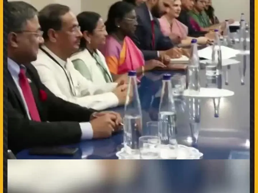 President Droupadi Murmu holds delegation-level talks with President Maia Sandu of Moldova
