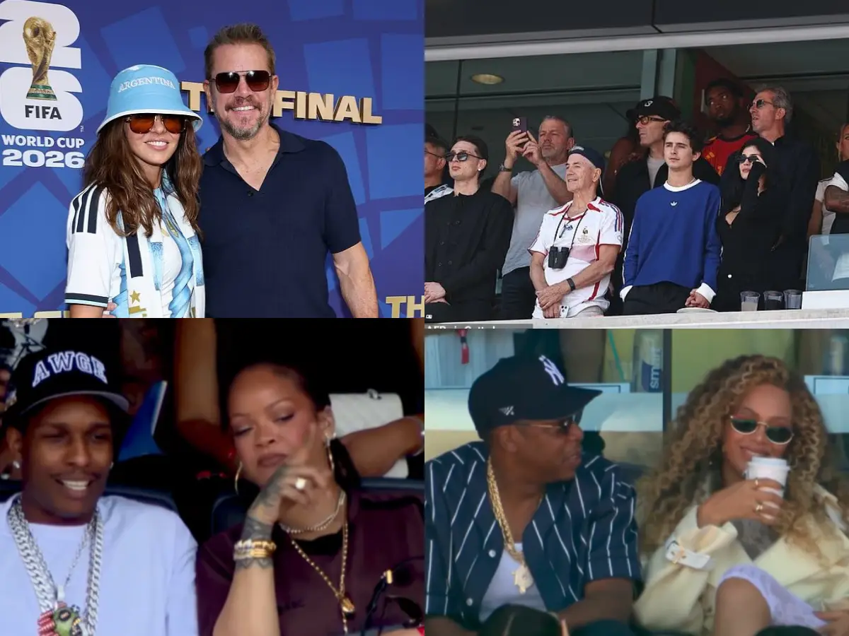 Tom Cruise, Beyonce, Matt Damon and more: All the celebrities spotted at the FIFA World Cup 2026 final Tom Cruise, Beyonce, Matt Damon and more: All the celebrities spotted at the FIFA World Cup 2026 final