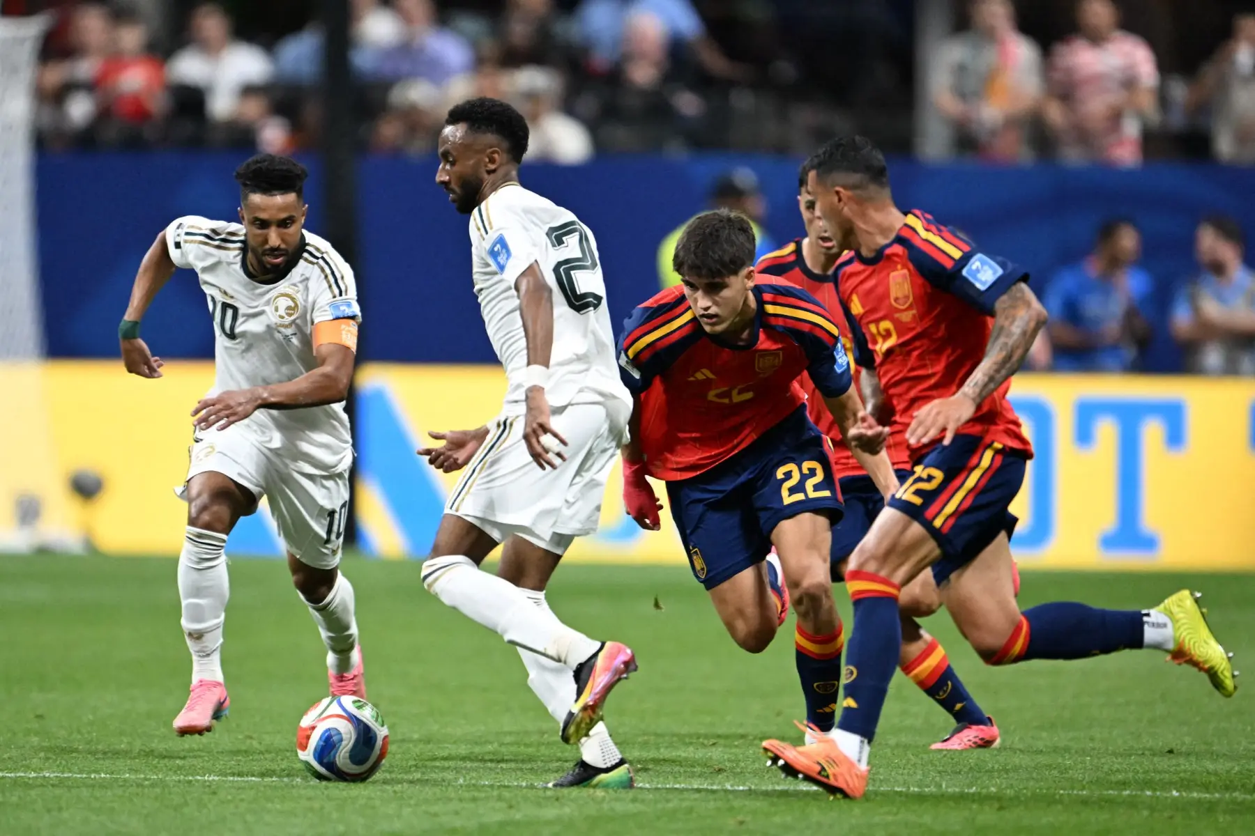 Match 2: Spain 4-0 Saudi Arabia
