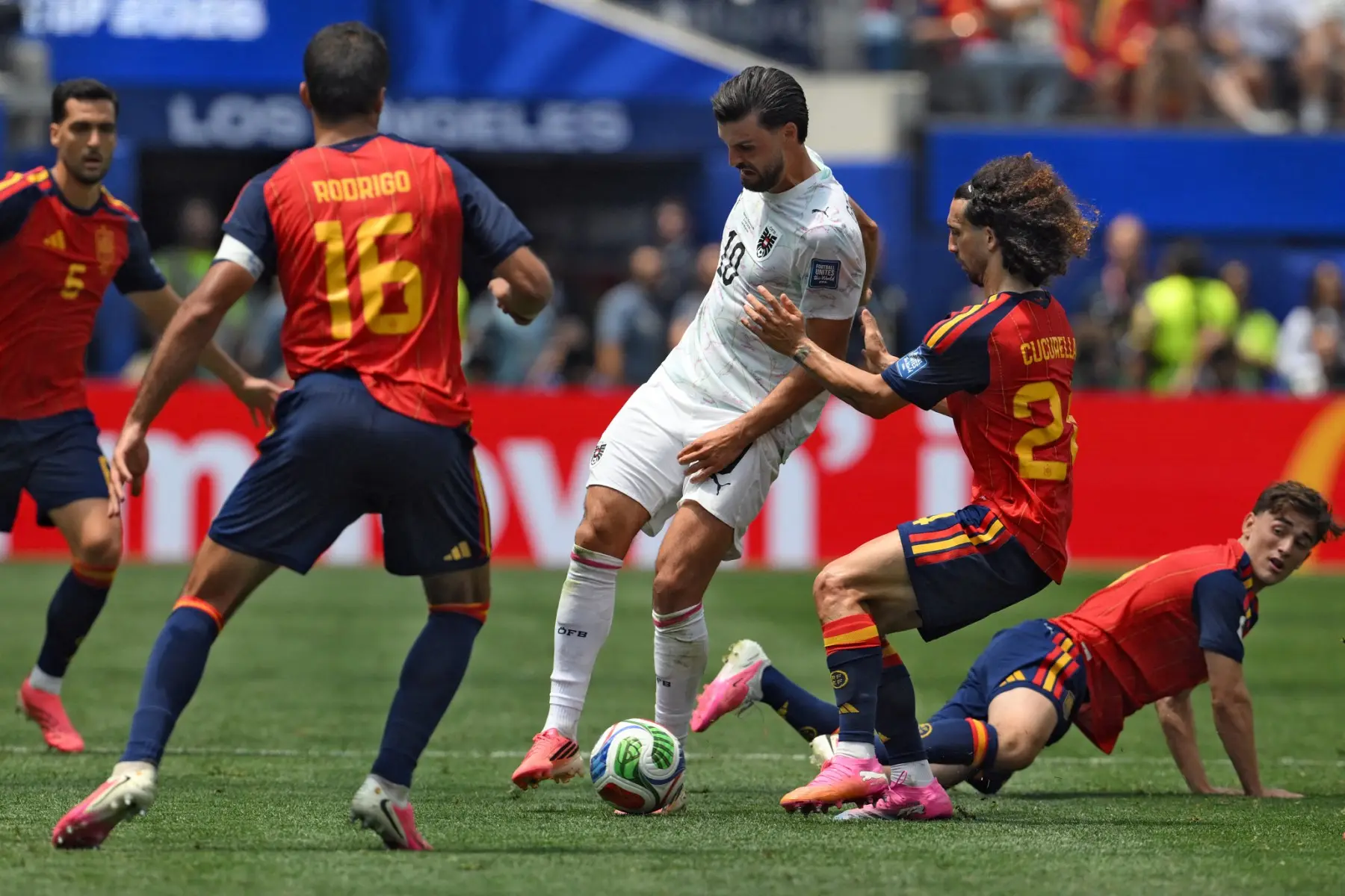 Round of 32: Spain 3-0 Austria