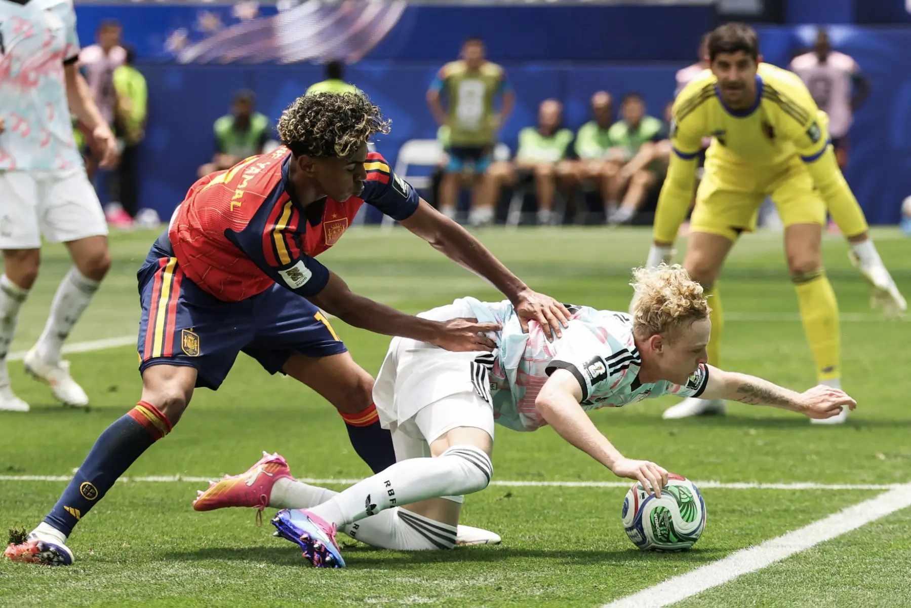 Quarter-final: Spain 2-1 Belgium