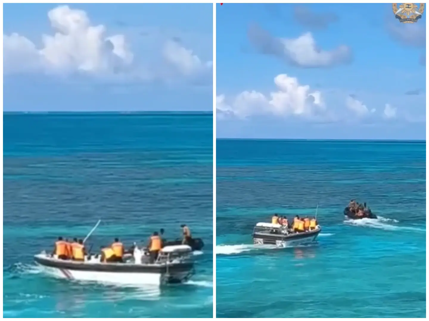 WATCH: Chinese Coast Guard hits Philippine Navy personnel in the head; confrontation in South China Sea caught on video