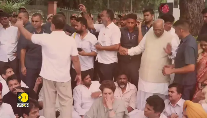 Rahul Gandhi detained for dharna outside PM's residence, Wangchuk's fast enters day 24