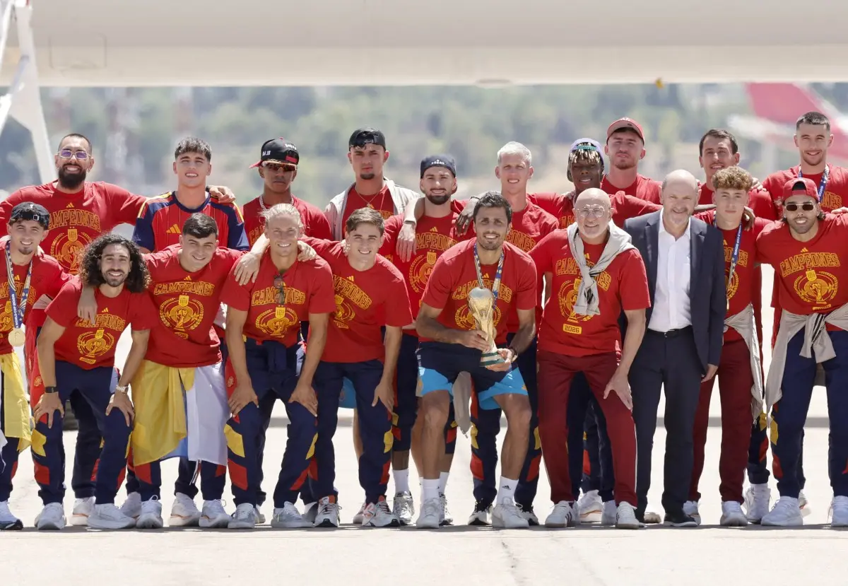 Royal Welcome for Spain's World Cup Champions